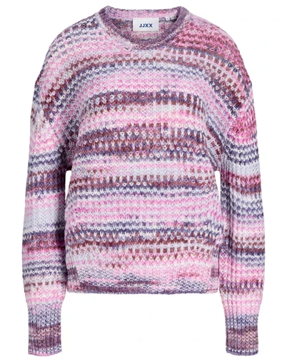 JJXX - JXSimone Space Dye Strik - Purple Rose